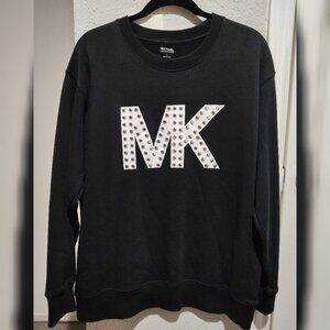 MICHAEL Michael Kors Studded MKGO Logo Sweatshirt